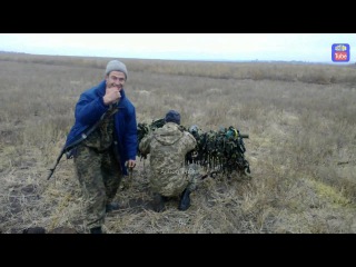 СПГ ВСУ по позициям сепаров/Ukr GUN at separs