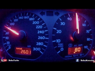 Boba VW Golf MK2 1233HP 100-200kmh in 3,0s Brutal Acceleration