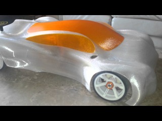 3D Printed RC CAR final shape