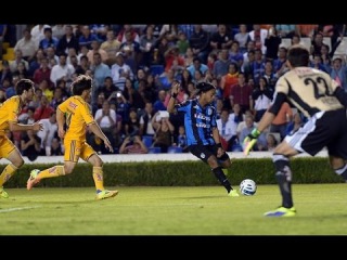 Penal Fallado de Ronaldinho Queretaro vs Tigres 0-1 Copa MX 2014 - Ronaldinho Falla Penalti en Debut