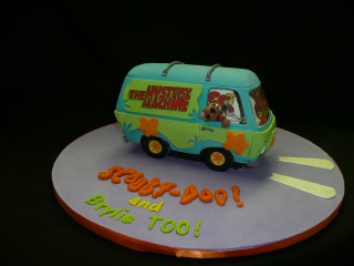 Машина Скубиду The Making of A Scooby-Doo Cake -