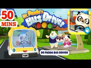 Dr Panda Bus Driver | Educational iPad app for Kids | Dr.Panda | Over 50 Minutes Full Game Play