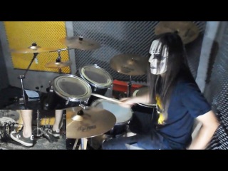 Slipknot - Surfacing Drum Cover With Joey Jordison Mask drum play-through by Jordan