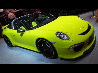 TechArt Cabriolet Porsche 911 Targa 4S at Essen Motorshow - Exterior Walkaround