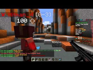 Minecraft Cops and Crims: CS:GO на Хайпикселе часть 2