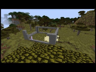 Minecraft | The noob alpexer | Alpexer building for self a stone house Part 1.