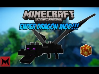 Скачать мод Ender Dragon для Minecraft Pocket Edition