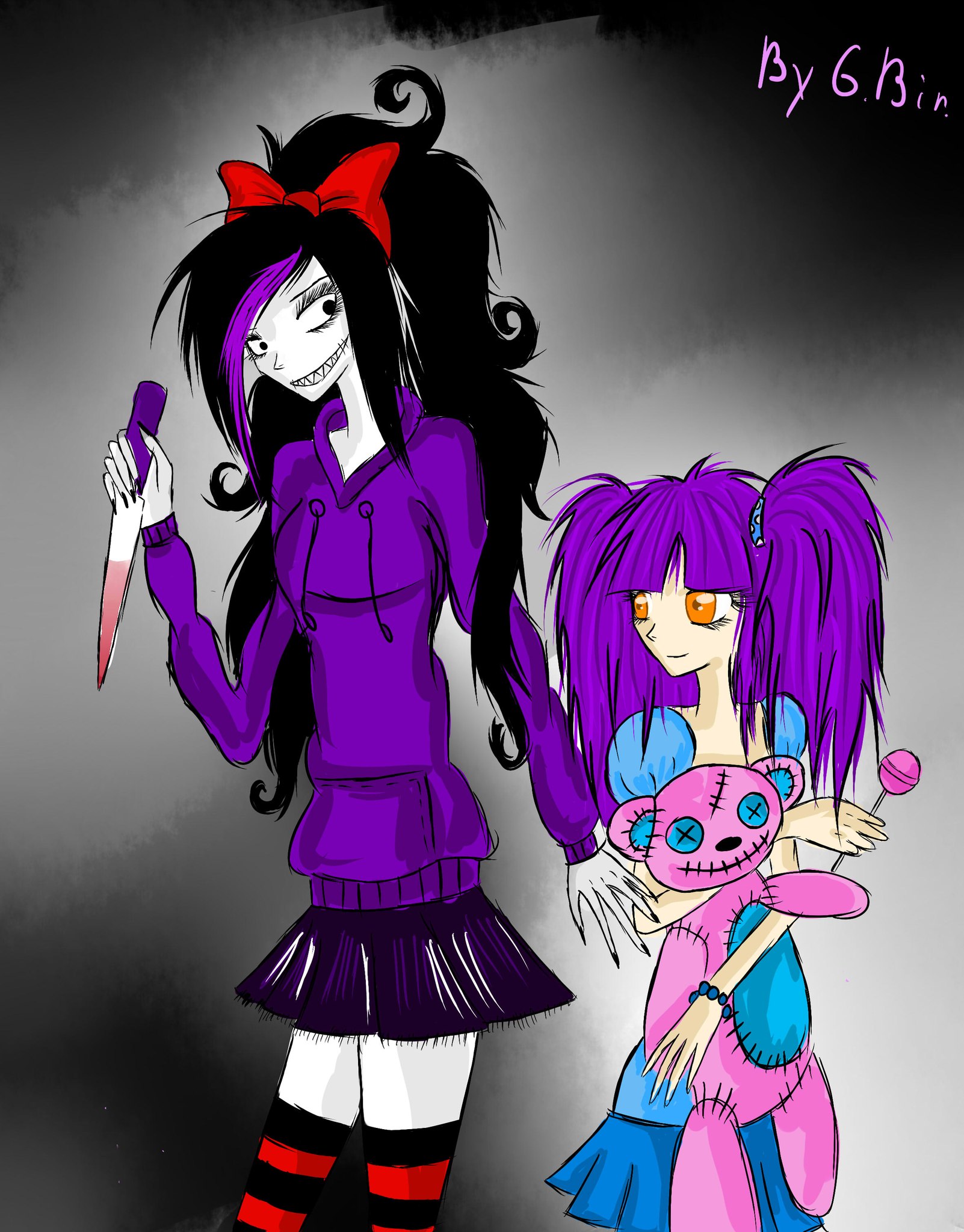 Лулу крипипаста рисунки