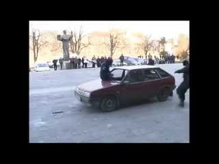 Захват движущегося автомобиля. Внимание! Работает спецназ!