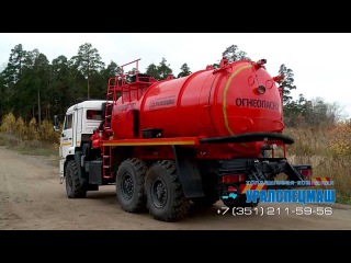 Агрегат сбора газового конденсата АКН-10 с ОД на шасси Камаз 43118-3049-46 | насос КО-505