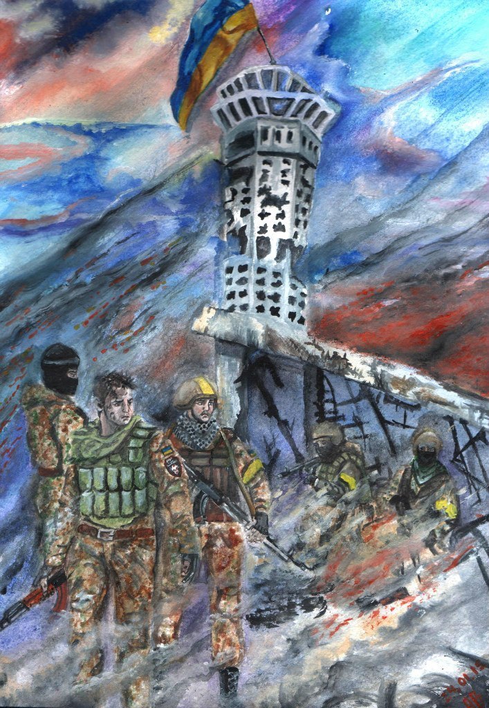 Рисунки война россии и украины