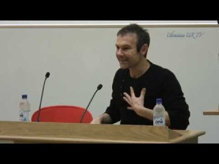 Lecture by leader of Okean Elzy Svyatoslav Vakarchuk ат LSE SU Ukrainian Society 17-11-2014.