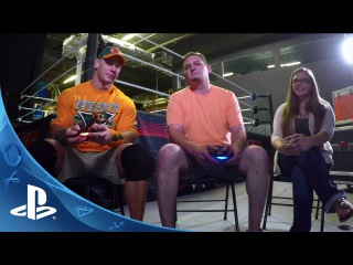 PlayStation HEROES John Cena Plays WWE 2K16
