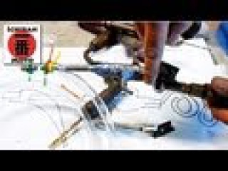 How to make a Blasting Gun and Cabinet for Sand Blasting or Soda Blasting parts