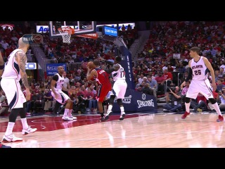 Ramon Sessions Drops Circus Shot High Off the Glass