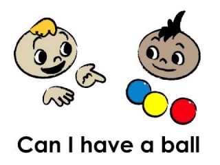 Can I have a ball please? Here you are. Thank you.