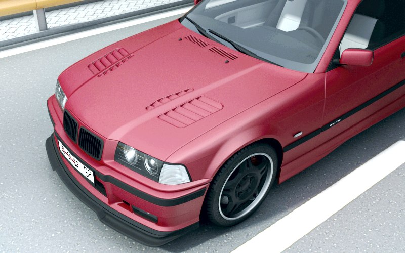Bmw e36 открыть капот