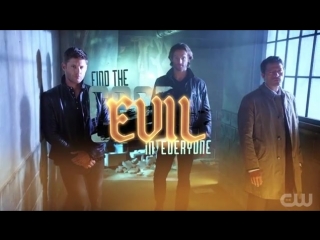 Дженсен, Джаред и Миша в промо The CW