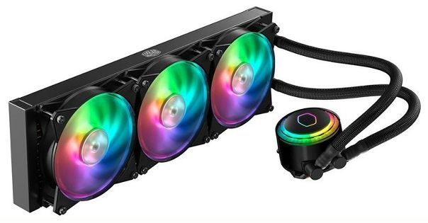 MasterLiquid ML360R RGBсамый интересный вариант из всех, кто есть на современном рынке. И, конечно, если вы любите красивое свечение и низкие температуры, то это точно ваш идеальный выбор.