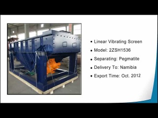 loading for delivery of linear screen