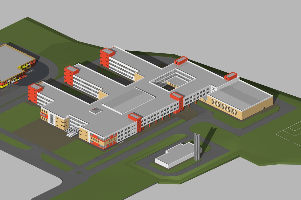 Проект школы на 1000 человек