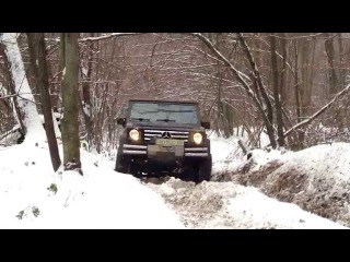 Mercedes G500 BRABUS Winter 4x4. Extreme 4x4