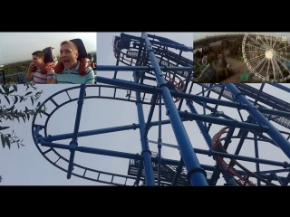 Диво остров аттракцион Форсаж (с разных ракурсов 3D) Full HD 1080p