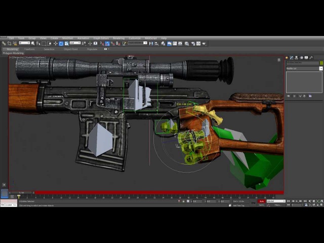 Rigging and Animating 3D Weapons
