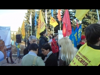 Митинг проголосовал за вынос строек за пределы территории парка в исторической ограде