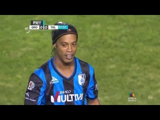 Ronaldinho vs Toluca • HD 720p (26-09-2014) - Queretaro vs Toluca 1-1 HD