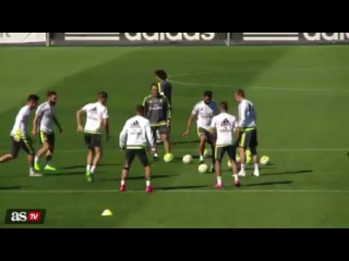 Jesé Rodríguez Team on Instagram: “Entrenamiento || Caño de @jeserodriguez10 a Marcos Llorente ⚽️👏 #RMCity #realmadrid #Jese #TeamJese #Training”