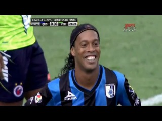 Ronaldinho vs Veracruz - Queretaro vs Veracruz 2-1 (Liga MX 12-05-2015) HD
