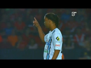 Ronaldinho Fantastic Backheel Pass - Veracruz vs Queretaro 2-2 (Liga MX)