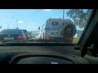 Медведев приехал в Омск (20.07.2015)