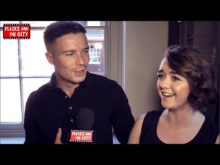 Game of Thrones Red Wedding Reaction Maisie Williams & Joe Dempsie Interview - blinkbox S3 launch