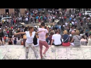 KayTee & Melissa Fernandez - Rome, Italy - salsa