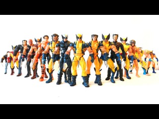WOLVERINE Action Figure Evolution Part 1