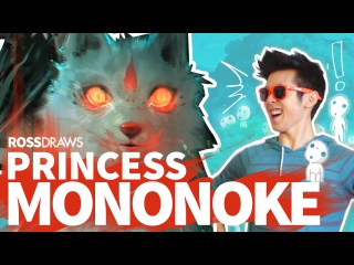 RossDraws: Princess Mononoke!!