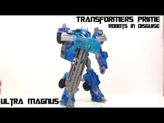 Video Review of the Transformers Prime (RiD) Voyager Class: Ultra Magnus