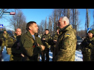 Диалог Александра Захарченко с офицером ВСУ