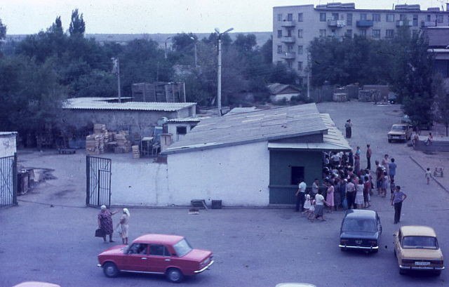 1-й микрорайон. 1985 год