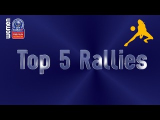 Stars in Motion: Top 5 Most Amazing Rallies - Volleyball Champions League Women - Leg 4