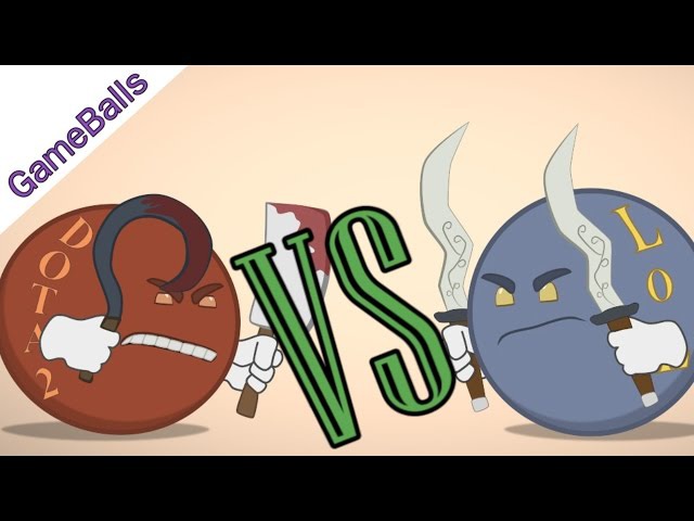 Дота2 против Лиги Легенд - GameBalls