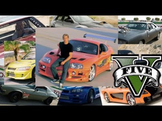 GTA 5 Fast And Furious Cars - GTA V F&F Cars Remake