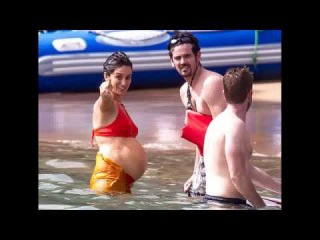 Penélope Cruz Shows Enormous Fake Baby Bump in a Bikini on Ma Ma Movie Set—See the Photo!