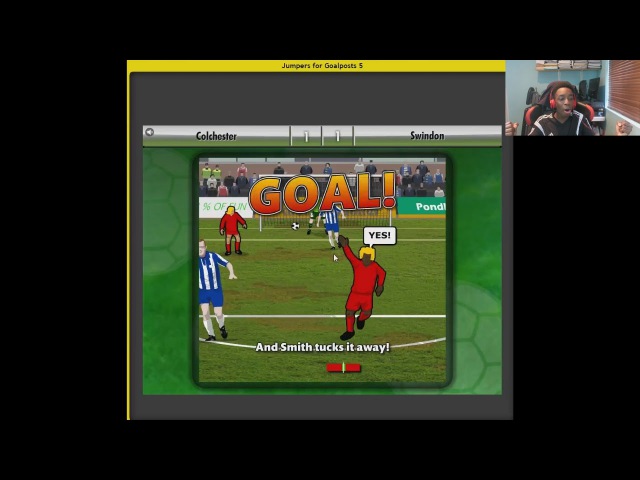 JUMPERS FOR GOALPOSTS by FIFAManny