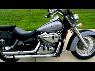 2005 Honda Shadow 750 Aero VT750 ACE Overview Review Walk Around