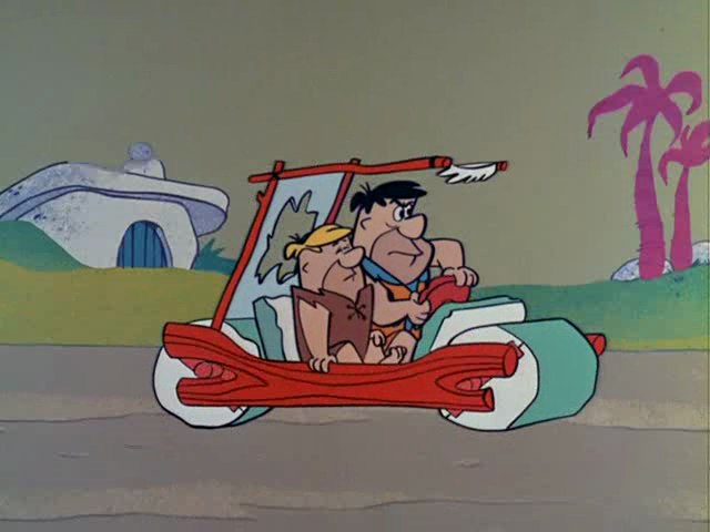 Флинстоуны на машине картинки