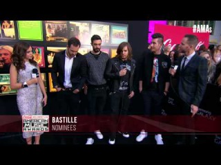Bastille Red Carpet Interview - AMAs 2014