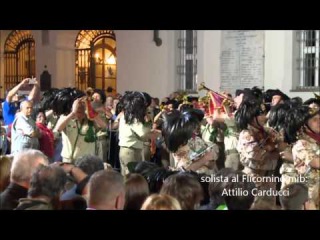 62° Raduno Bersaglieri. Asti 06 giugno 2014 fanfara jesi&ostra. Capofanfara